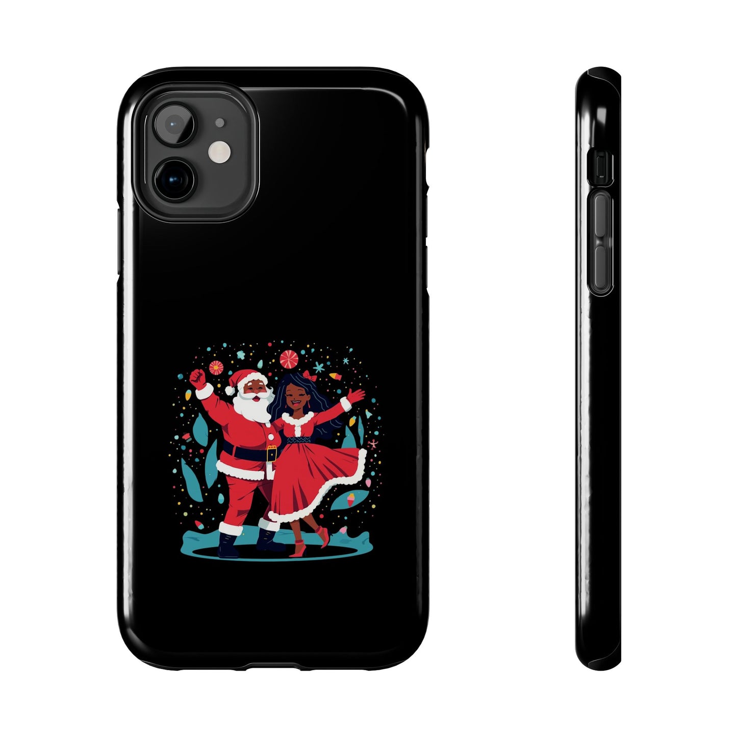 Festive Santa Phone Cases - Holiday Protection, Xmas Gifts, Winter Vibes, Merry & Bright, Unique Tech Accessories