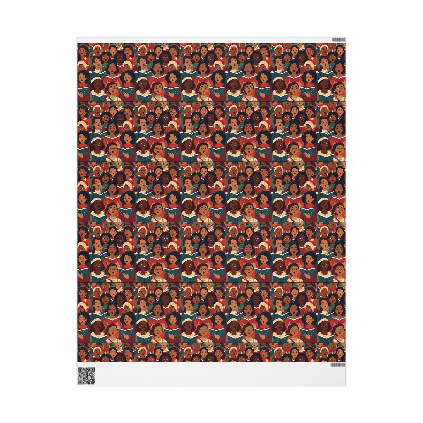 Cultural Celebration Wrapping Paper, Gift Wrap for Holidays, Birthdays, Festive Occasions, Party Supplies, Eco-Friendly