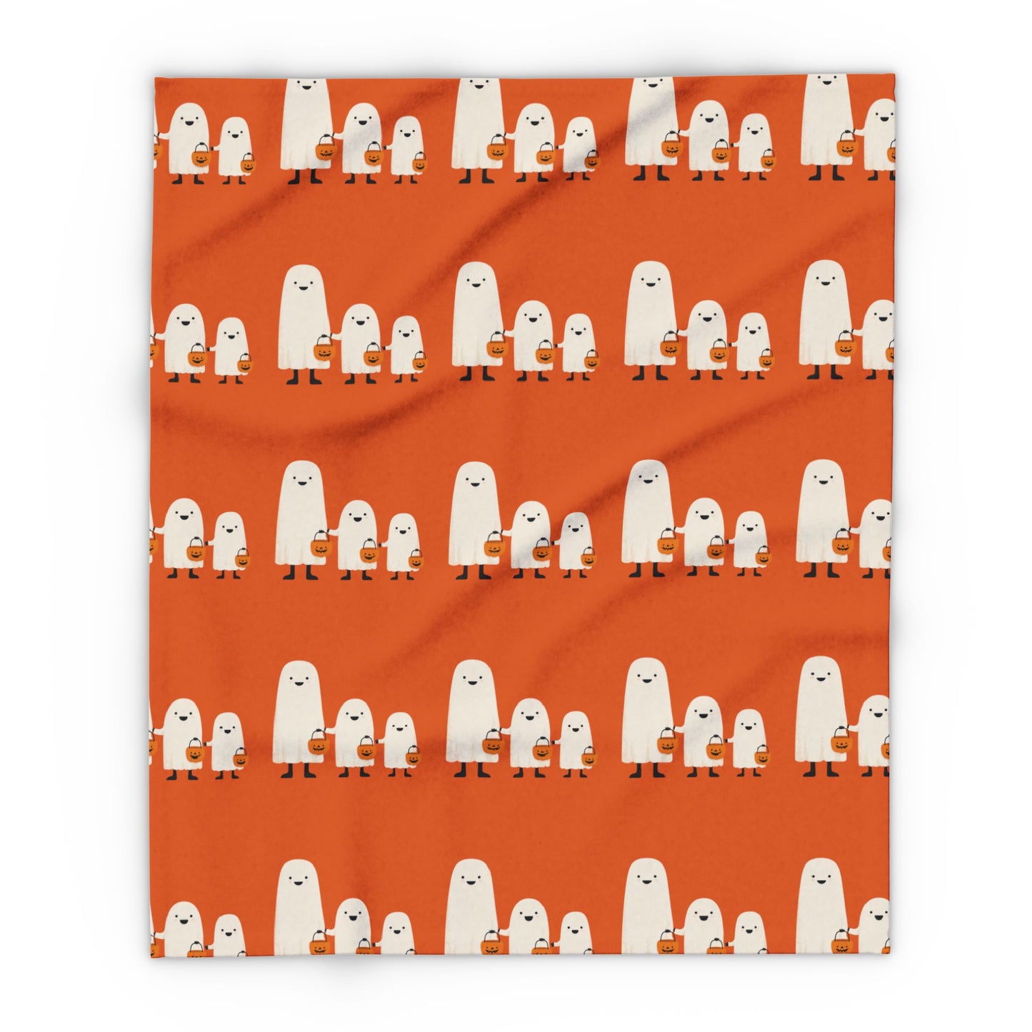 Cozy Arctic Fleece Blanket with Whimsical Characters | Perfect for Chill Nights, Home Decor, Gift, Kids Room, Snuggle Time