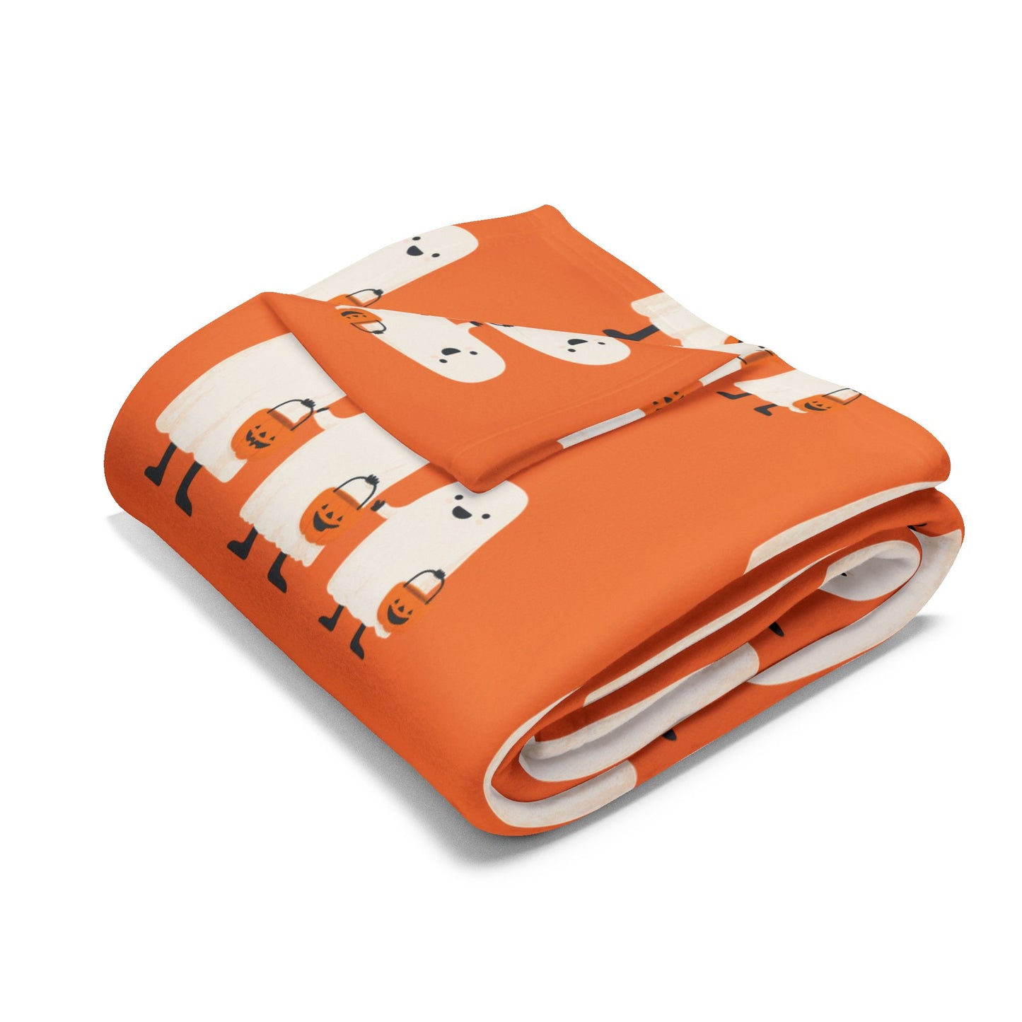 Cozy Arctic Fleece Blanket with Whimsical Characters | Perfect for Chill Nights, Home Decor, Gift, Kids Room, Snuggle Time