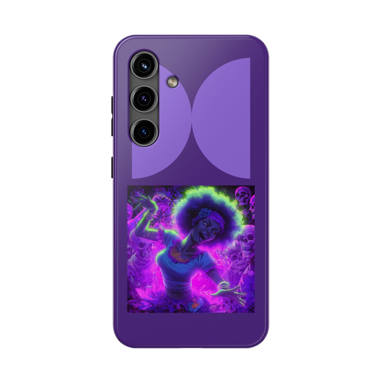 Vibrant Tough Phone Cases | Unique Phone Cover, Halloween Gift, Aesthetic Protection, Trendy Tech Accessory, Skull Design