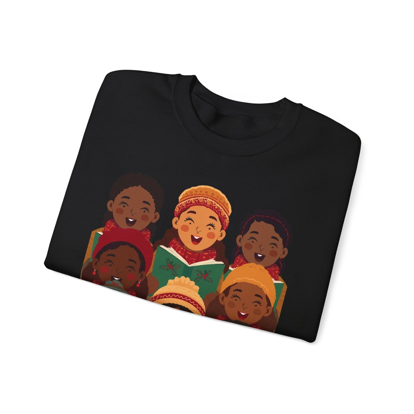 Singing Joy Crewneck Sweatshirt, Cozy Choir Sweatshirt, Festival Apparel, Group Performance Top, Gift for Music Lovers, Unisex Sweatshirt