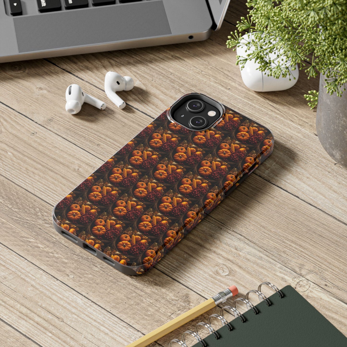 Harvest-Themed Tough Phone Cases | Fall Decor, Autumn Gifts, Thanksgiving Accessories, Seasonal Protection, Phone Covers