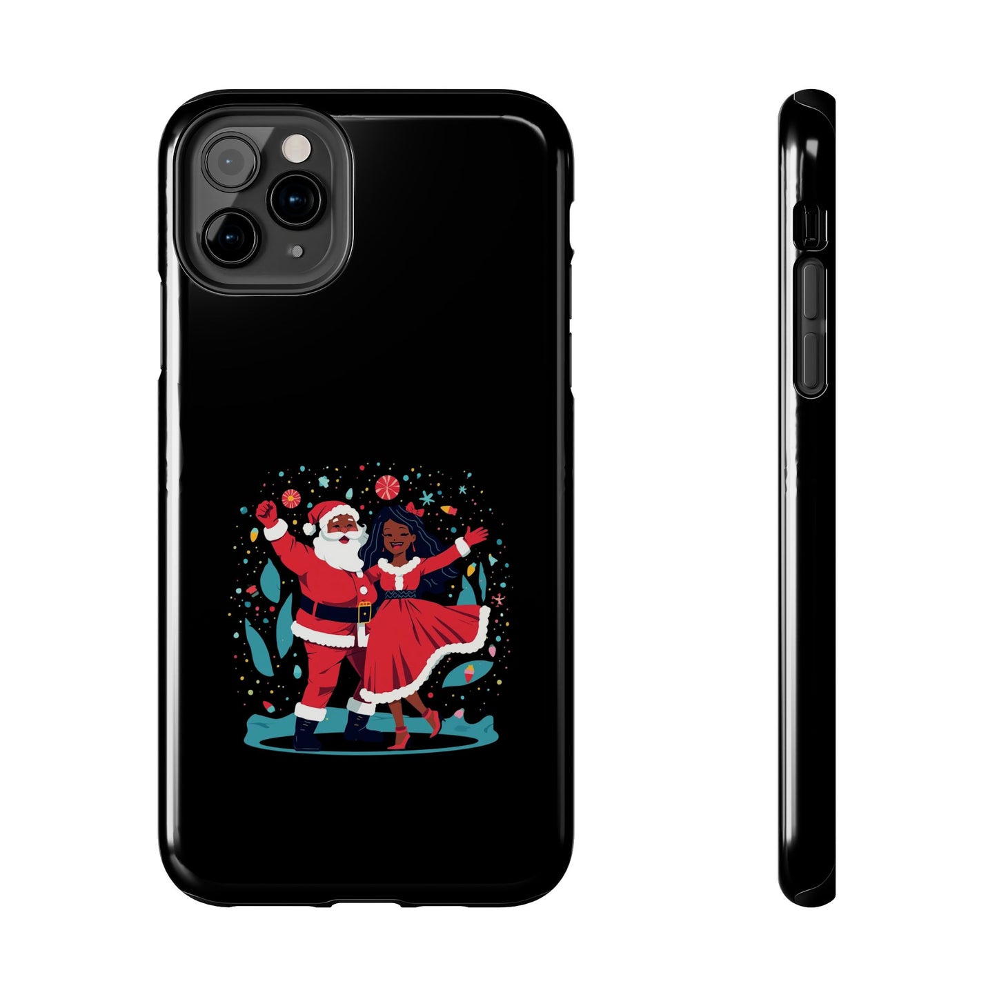Festive Santa Phone Cases - Holiday Protection, Xmas Gifts, Winter Vibes, Merry & Bright, Unique Tech Accessories