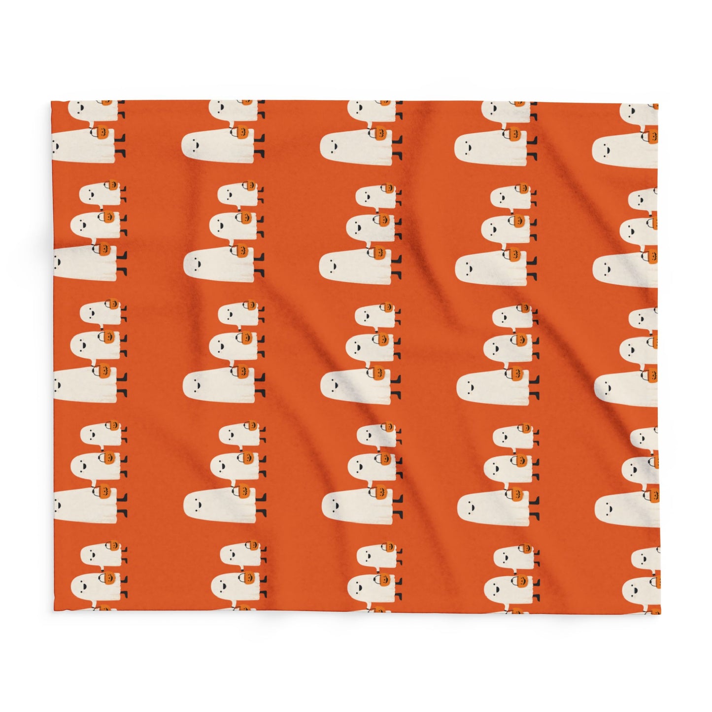 Cozy Arctic Fleece Blanket with Whimsical Characters | Perfect for Chill Nights, Home Decor, Gift, Kids Room, Snuggle Time