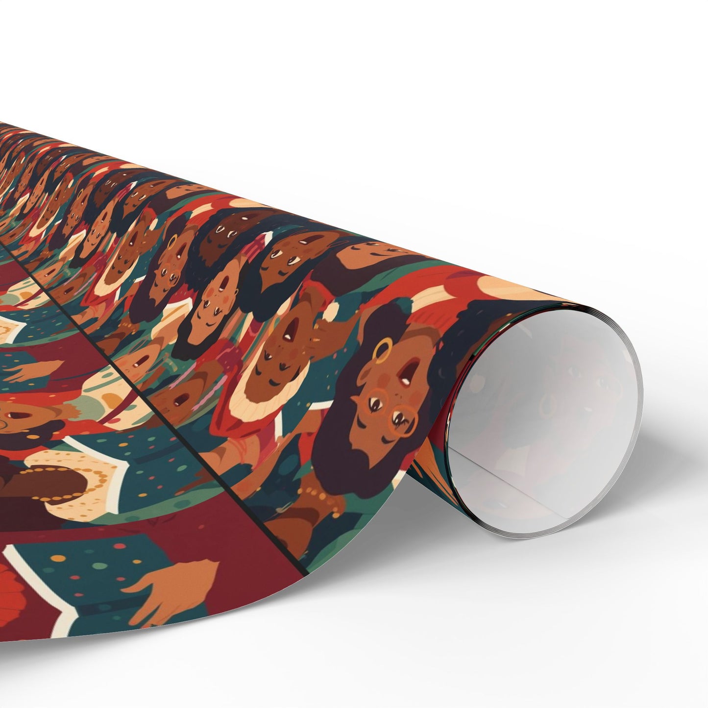 Cultural Celebration Wrapping Paper, Gift Wrap for Holidays, Birthdays, Festive Occasions, Party Supplies, Eco-Friendly