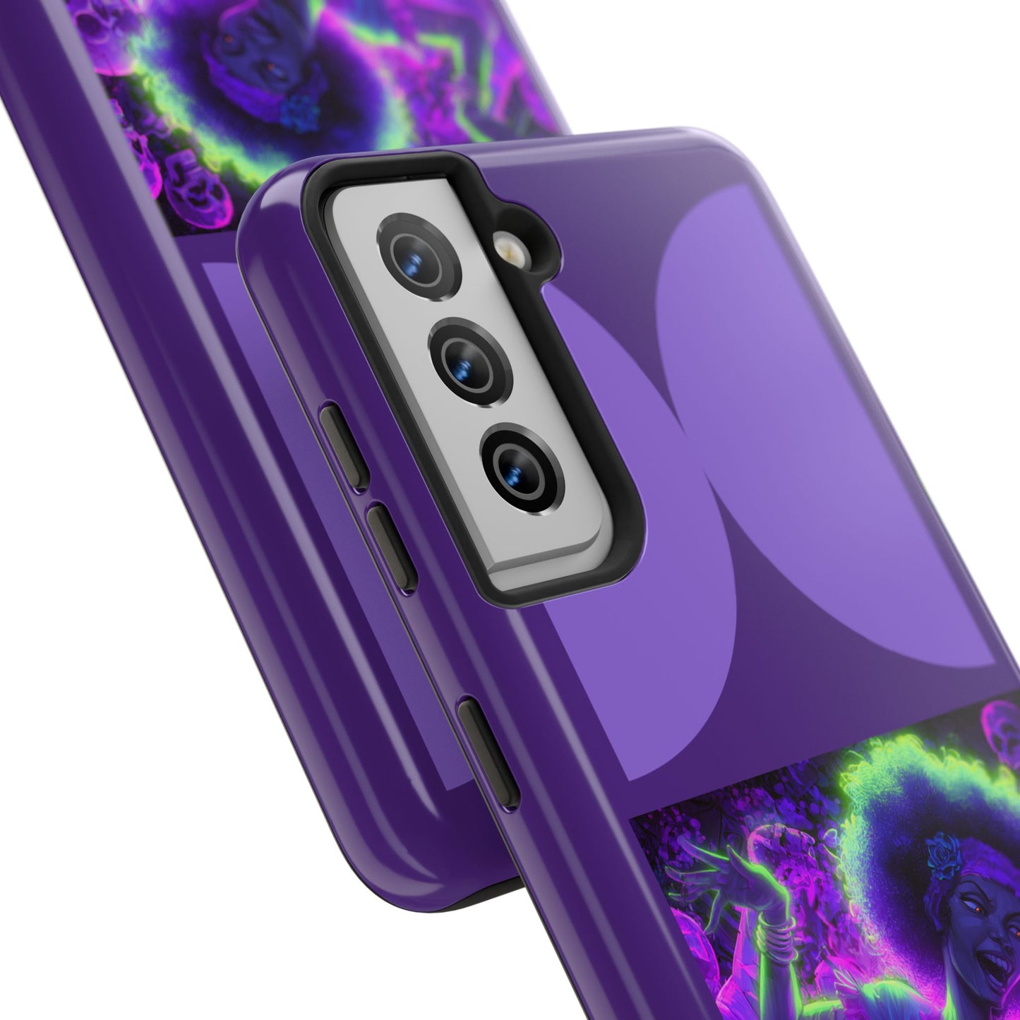 Vibrant Tough Phone Cases | Unique Phone Cover, Halloween Gift, Aesthetic Protection, Trendy Tech Accessory, Skull Design