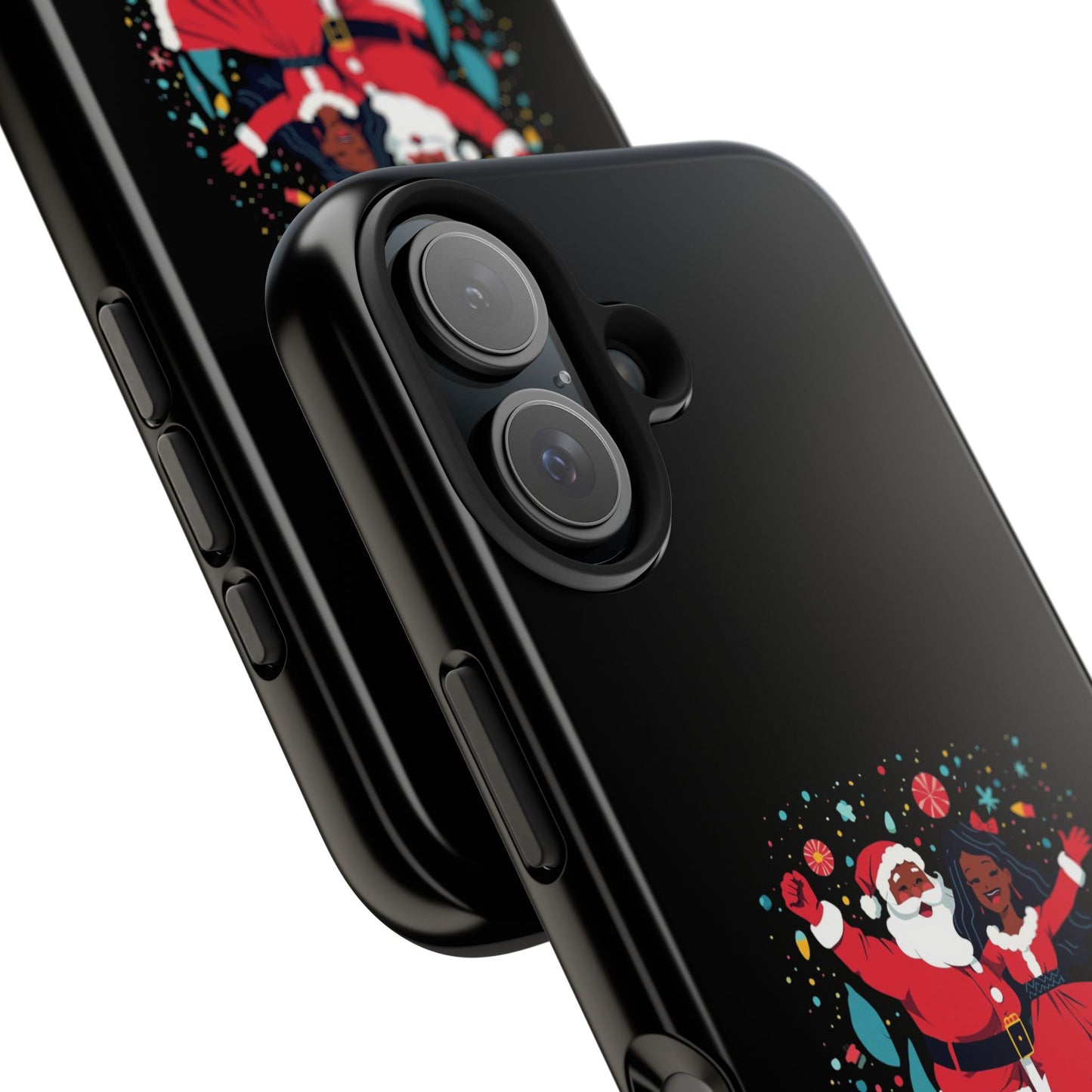 Festive Santa Phone Cases - Holiday Protection, Xmas Gifts, Winter Vibes, Merry & Bright, Unique Tech Accessories