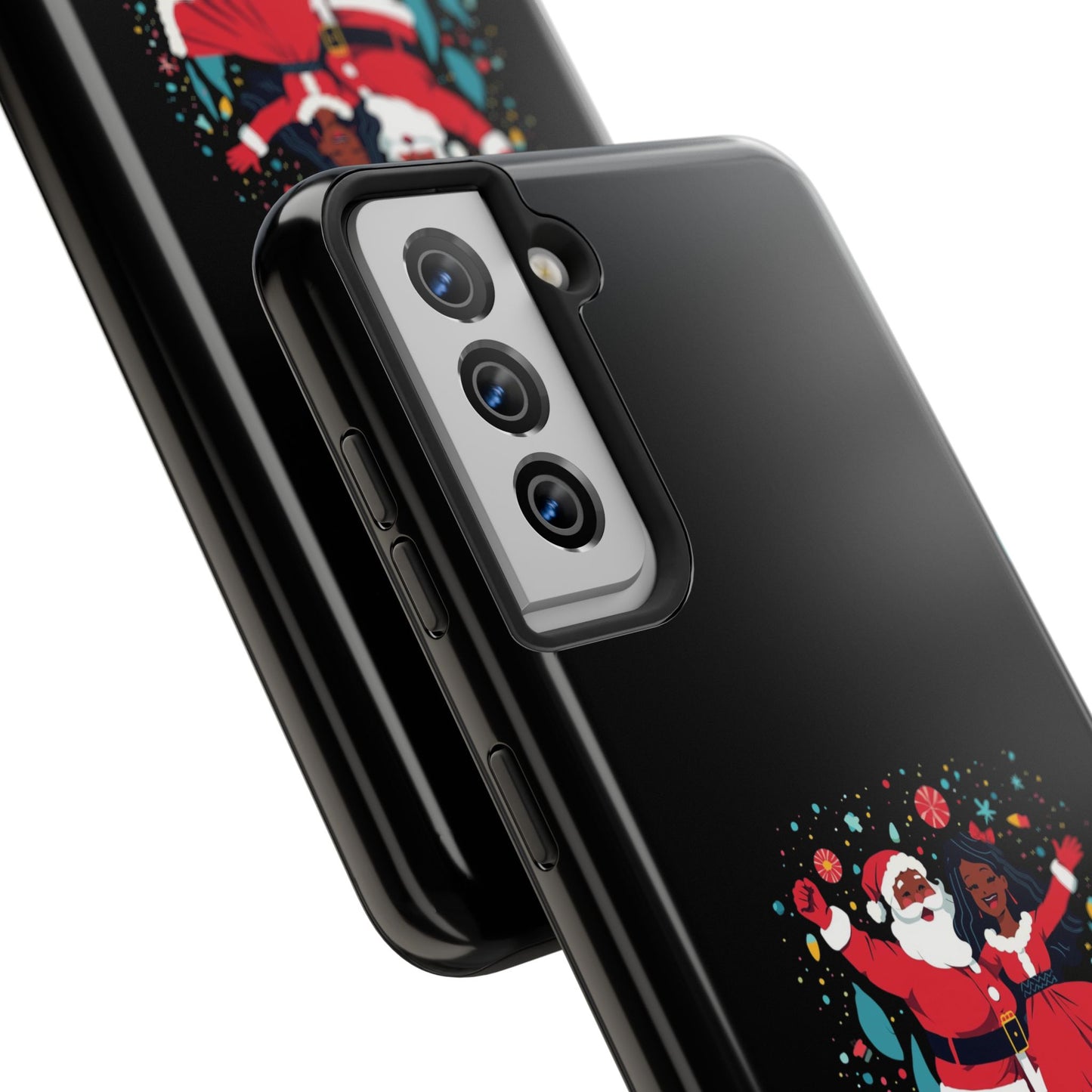 Festive Santa Phone Cases - Holiday Protection, Xmas Gifts, Winter Vibes, Merry & Bright, Unique Tech Accessories