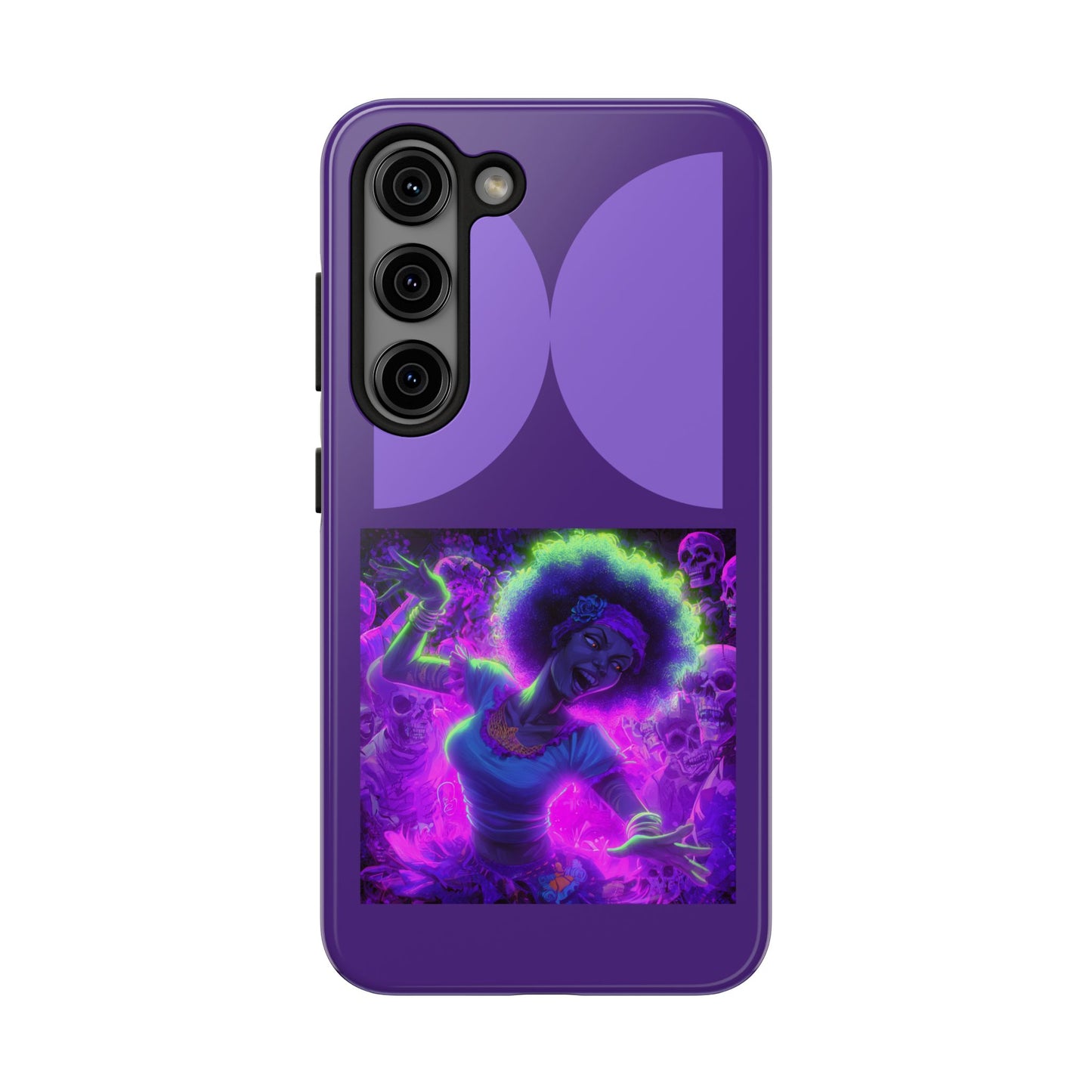 Vibrant Tough Phone Cases | Unique Phone Cover, Halloween Gift, Aesthetic Protection, Trendy Tech Accessory, Skull Design