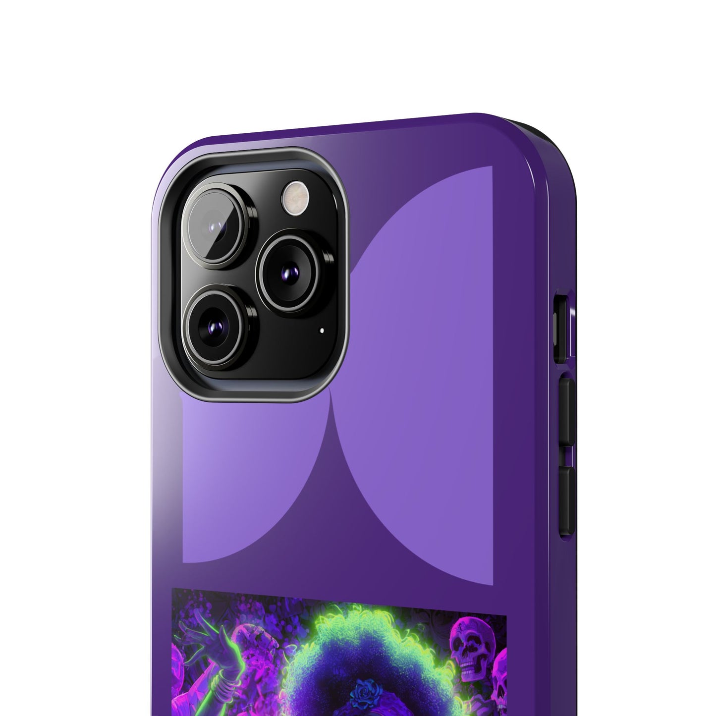 Vibrant Tough Phone Cases | Unique Phone Cover, Halloween Gift, Aesthetic Protection, Trendy Tech Accessory, Skull Design