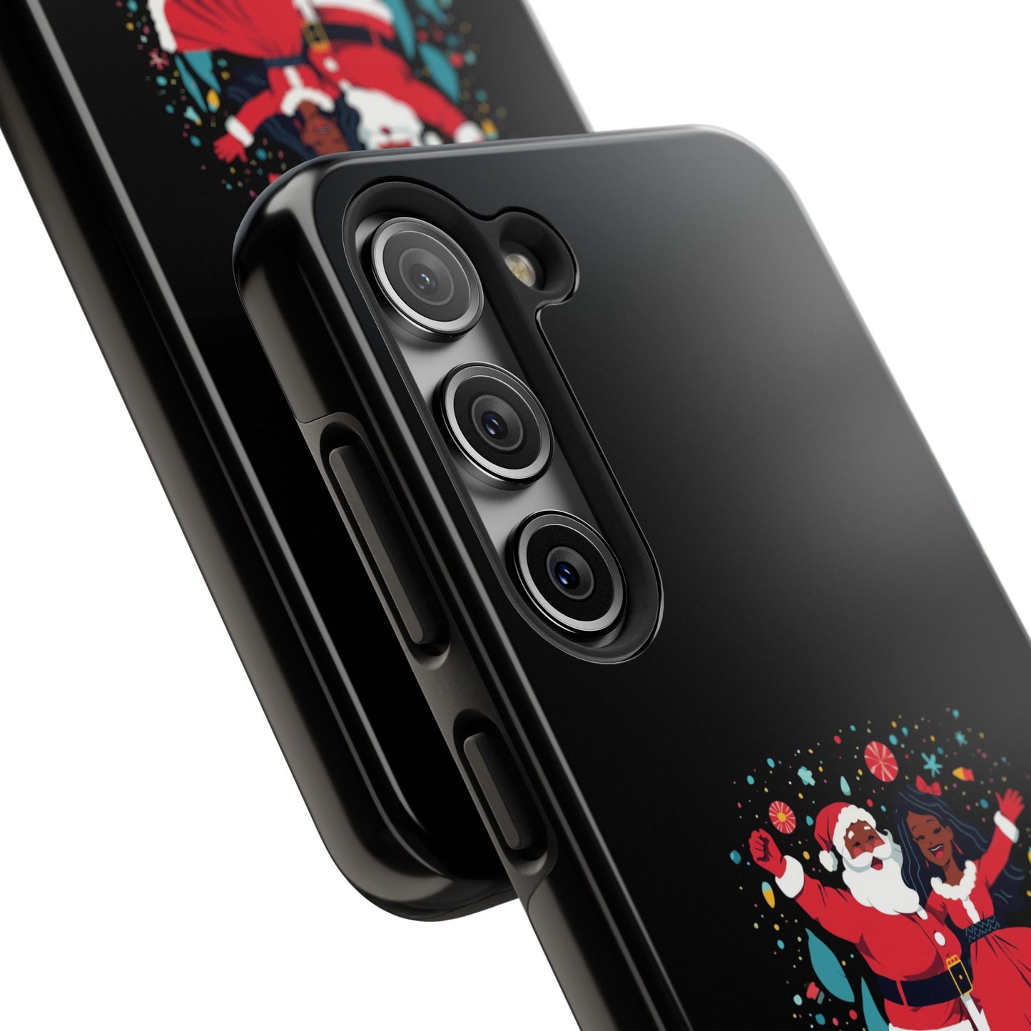 Festive Santa Phone Cases - Holiday Protection, Xmas Gifts, Winter Vibes, Merry & Bright, Unique Tech Accessories