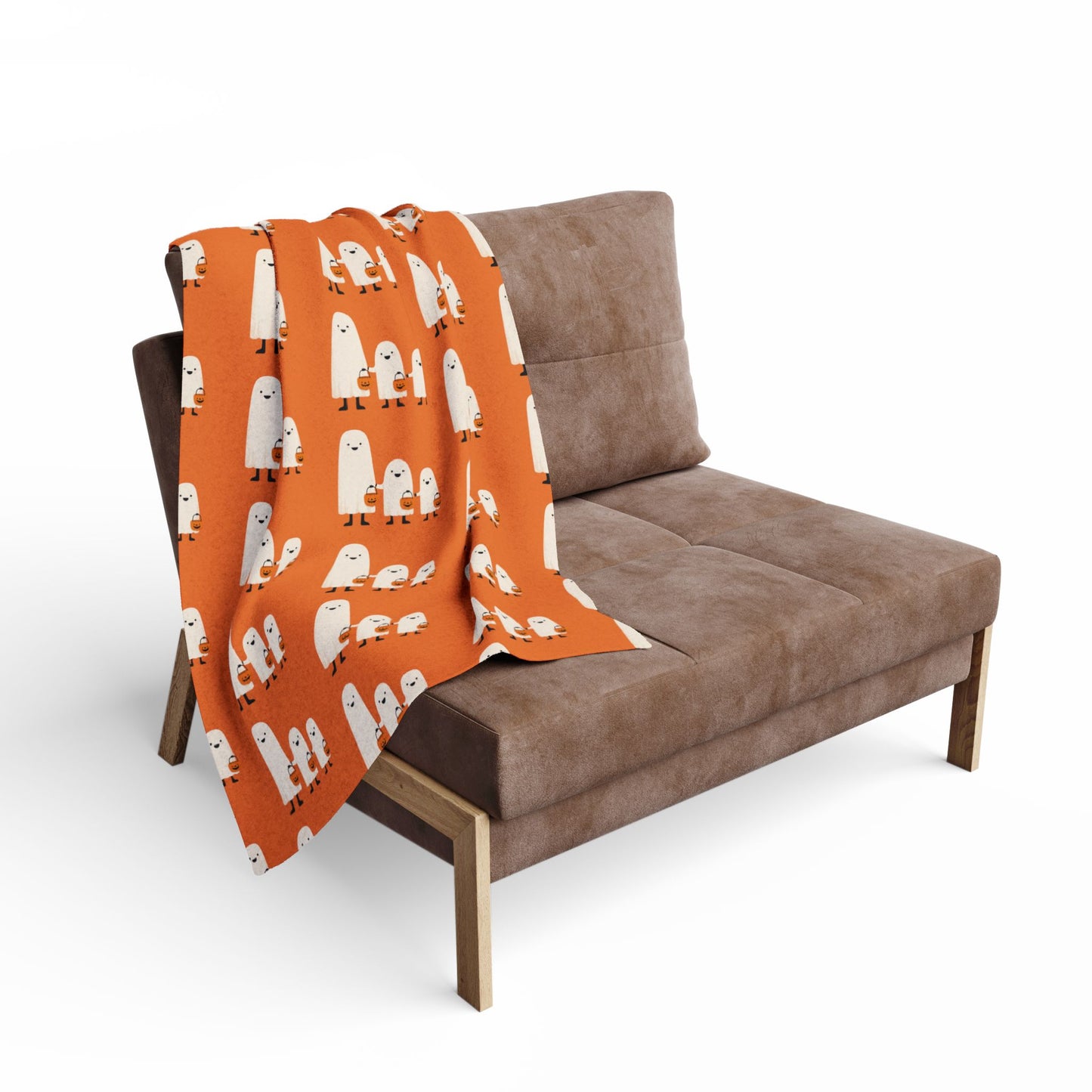 Cozy Arctic Fleece Blanket with Whimsical Characters | Perfect for Chill Nights, Home Decor, Gift, Kids Room, Snuggle Time