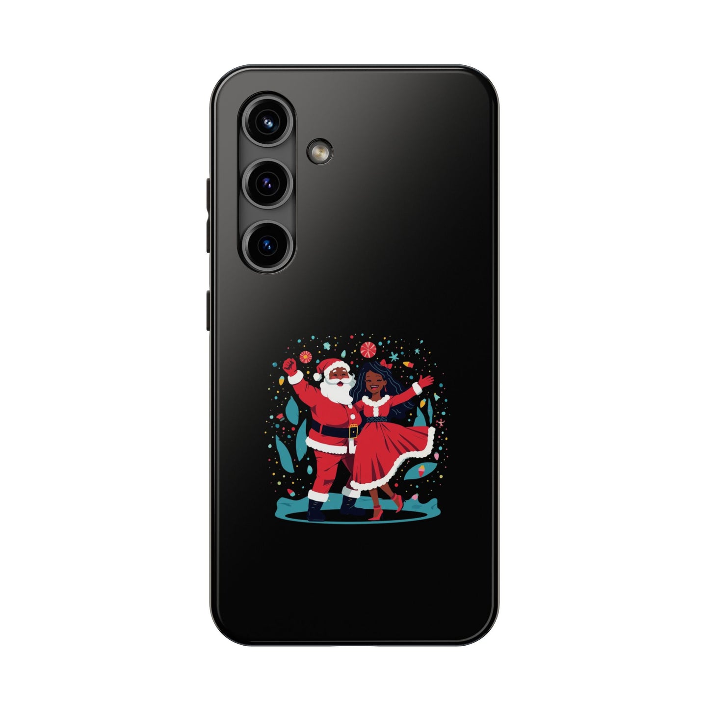 Festive Santa Phone Cases - Holiday Protection, Xmas Gifts, Winter Vibes, Merry & Bright, Unique Tech Accessories