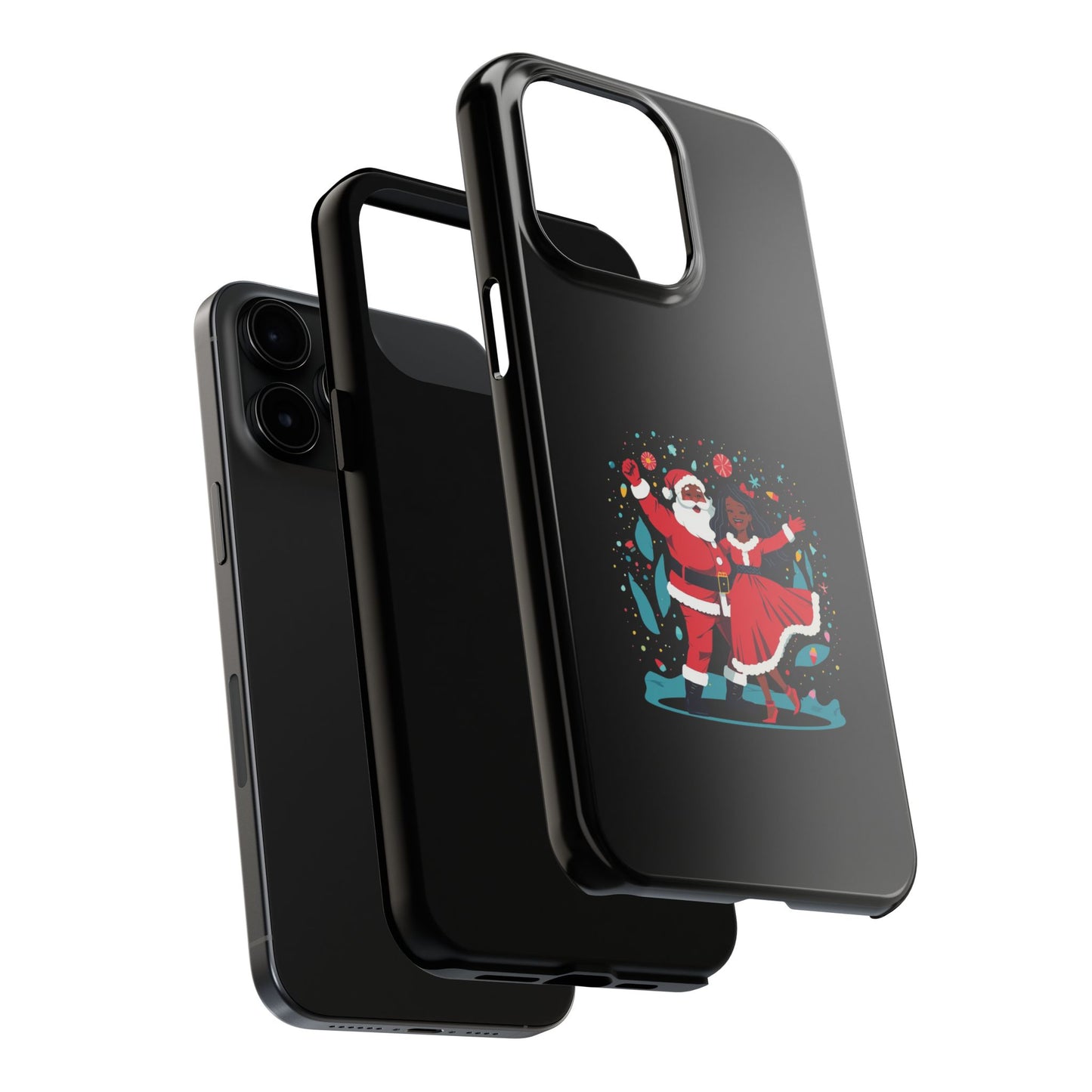Festive Santa Phone Cases - Holiday Protection, Xmas Gifts, Winter Vibes, Merry & Bright, Unique Tech Accessories