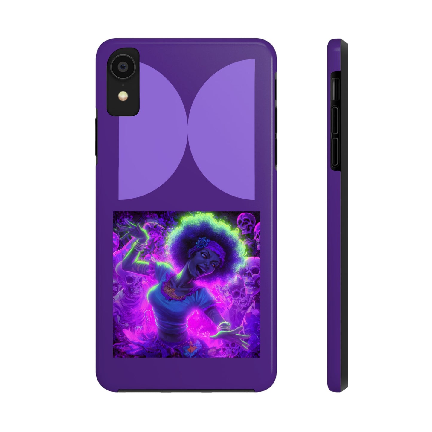 Vibrant Tough Phone Cases | Unique Phone Cover, Halloween Gift, Aesthetic Protection, Trendy Tech Accessory, Skull Design