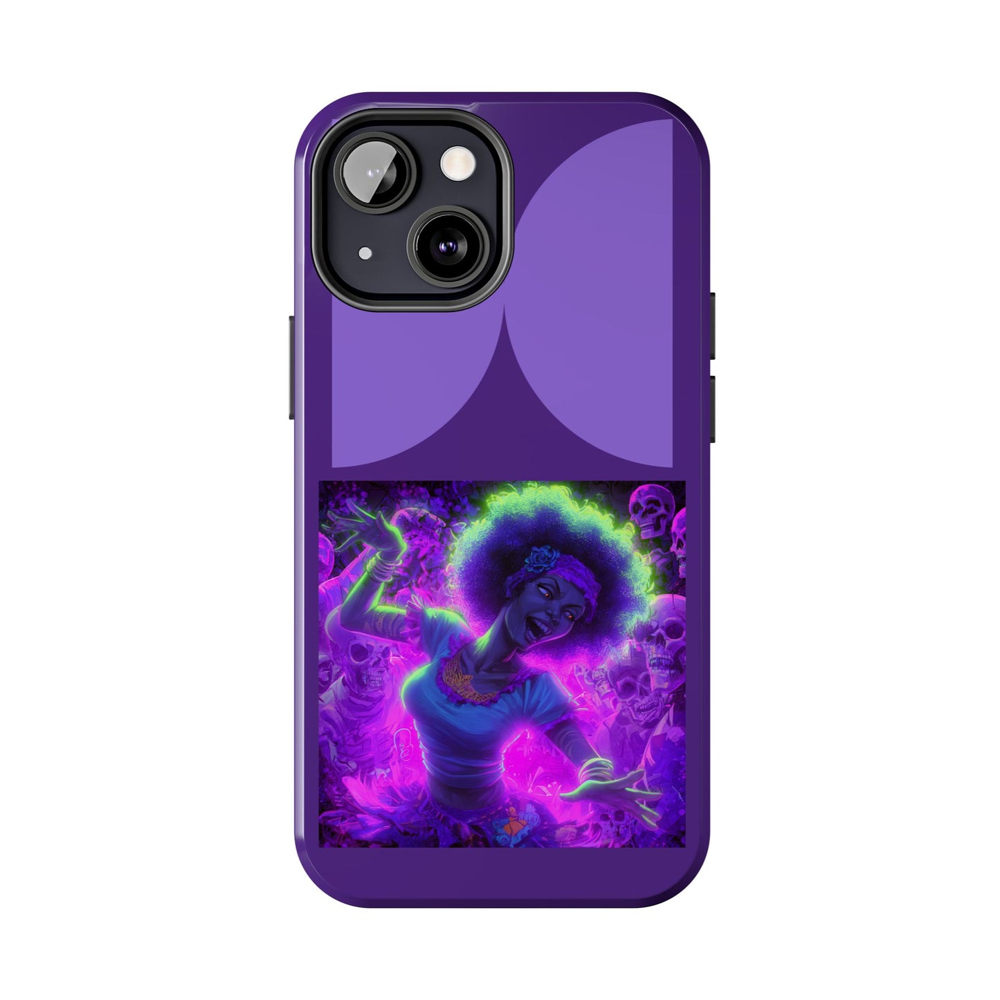 Vibrant Tough Phone Cases | Unique Phone Cover, Halloween Gift, Aesthetic Protection, Trendy Tech Accessory, Skull Design