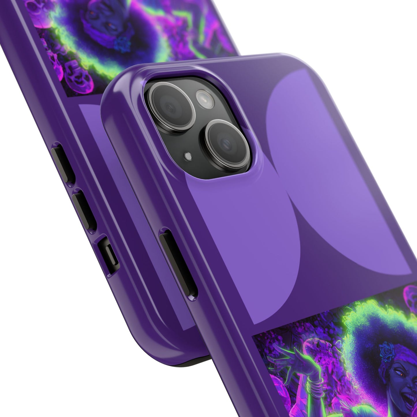 Vibrant Tough Phone Cases | Unique Phone Cover, Halloween Gift, Aesthetic Protection, Trendy Tech Accessory, Skull Design
