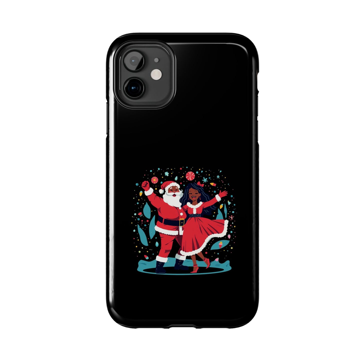 Festive Santa Phone Cases - Holiday Protection, Xmas Gifts, Winter Vibes, Merry & Bright, Unique Tech Accessories