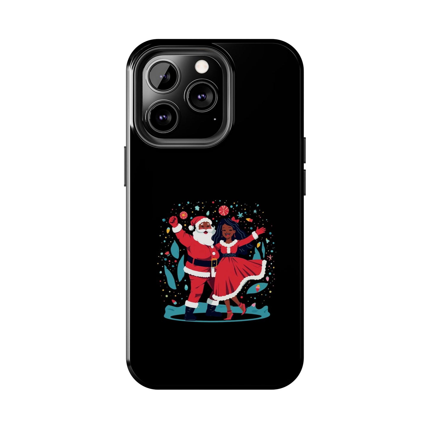 Festive Santa Phone Cases - Holiday Protection, Xmas Gifts, Winter Vibes, Merry & Bright, Unique Tech Accessories