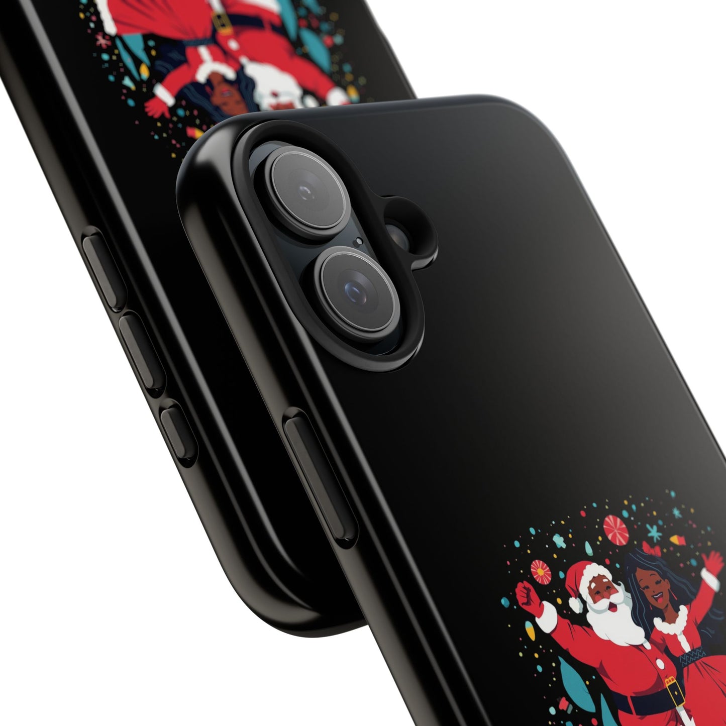 Festive Santa Phone Cases - Holiday Protection, Xmas Gifts, Winter Vibes, Merry & Bright, Unique Tech Accessories