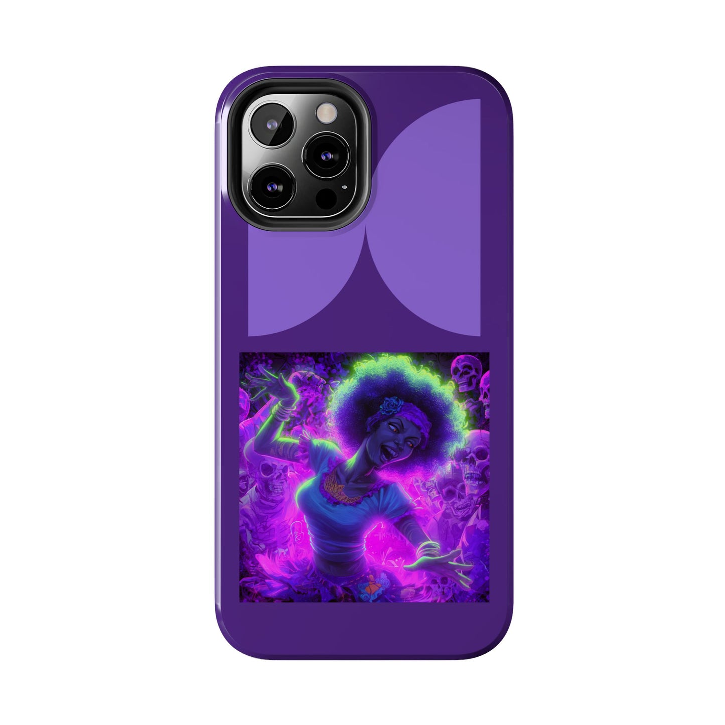 Vibrant Tough Phone Cases | Unique Phone Cover, Halloween Gift, Aesthetic Protection, Trendy Tech Accessory, Skull Design