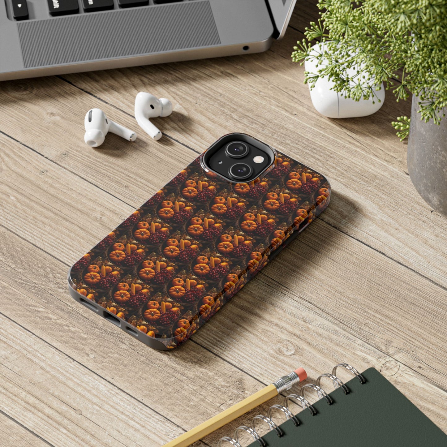 Harvest-Themed Tough Phone Cases | Fall Decor, Autumn Gifts, Thanksgiving Accessories, Seasonal Protection, Phone Covers