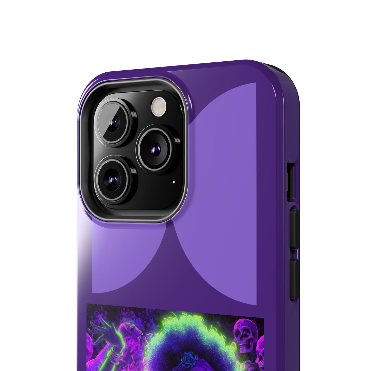 Vibrant Tough Phone Cases | Unique Phone Cover, Halloween Gift, Aesthetic Protection, Trendy Tech Accessory, Skull Design