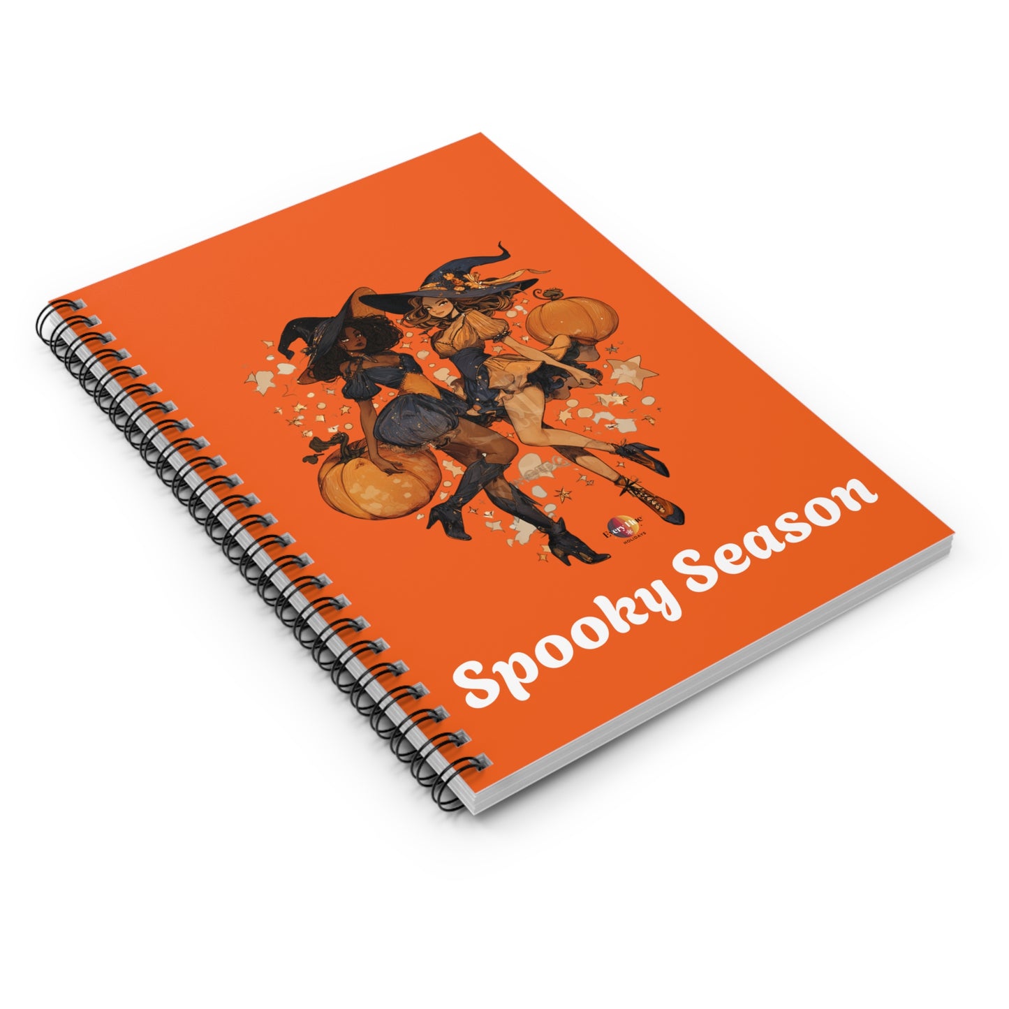 Spooky Season Spiral Notebook - Perfect for Halloween, Journaling, Note Taking, Witchy Vibes, Gift for Witches