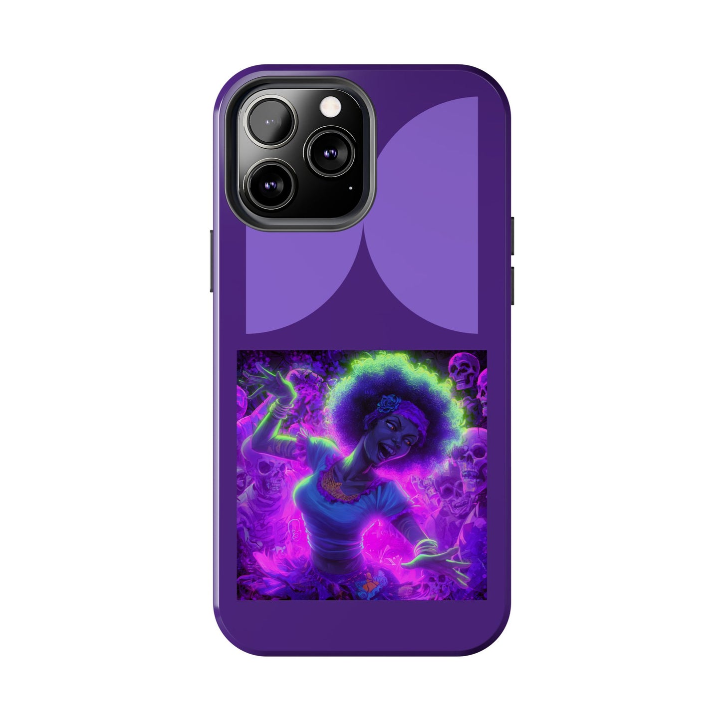 Vibrant Tough Phone Cases | Unique Phone Cover, Halloween Gift, Aesthetic Protection, Trendy Tech Accessory, Skull Design