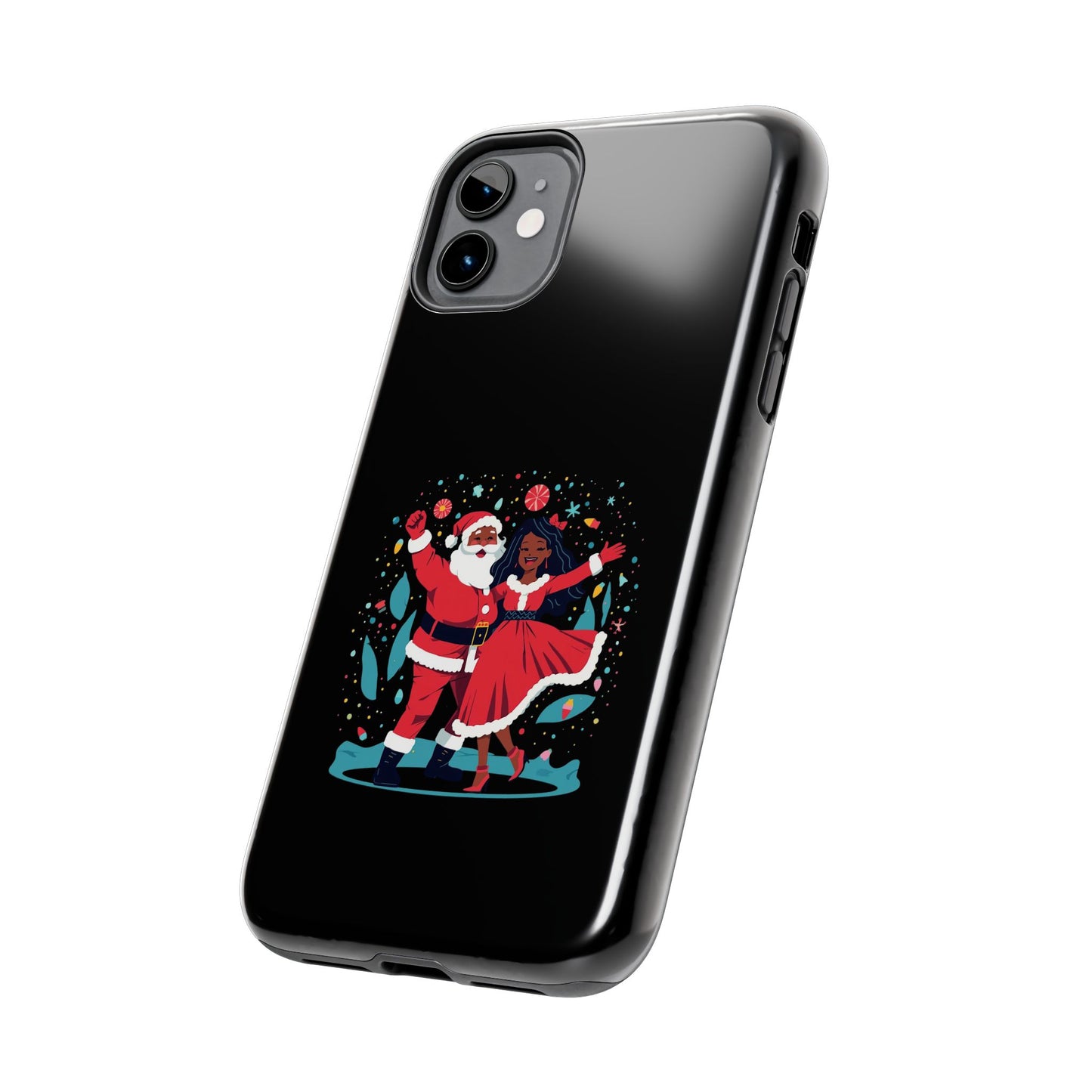 Festive Santa Phone Cases - Holiday Protection, Xmas Gifts, Winter Vibes, Merry & Bright, Unique Tech Accessories