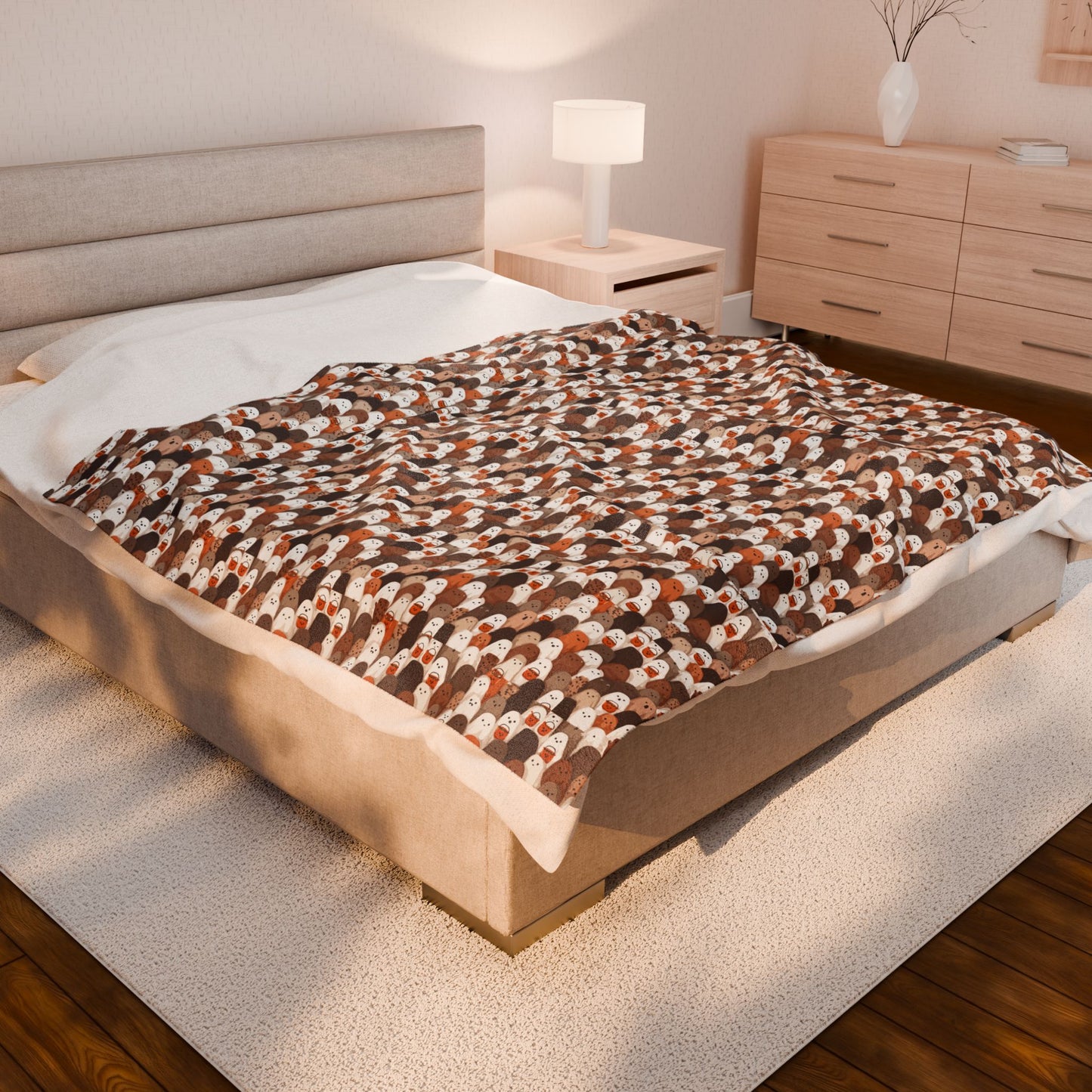Cozy Velveteen Plush Blanket for All Occasions | Perfect for Gift, Home Decor, Nursery, Sofa, Travel