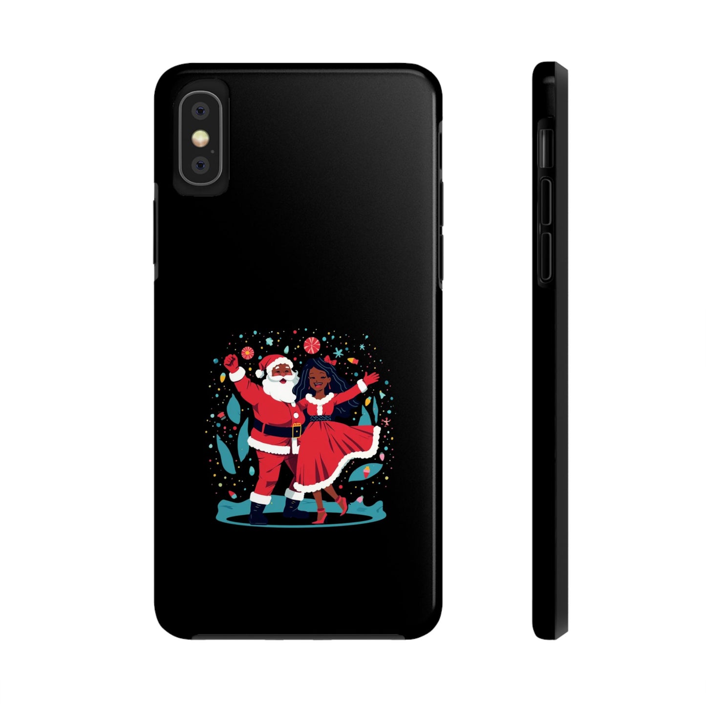 Festive Santa Phone Cases - Holiday Protection, Xmas Gifts, Winter Vibes, Merry & Bright, Unique Tech Accessories