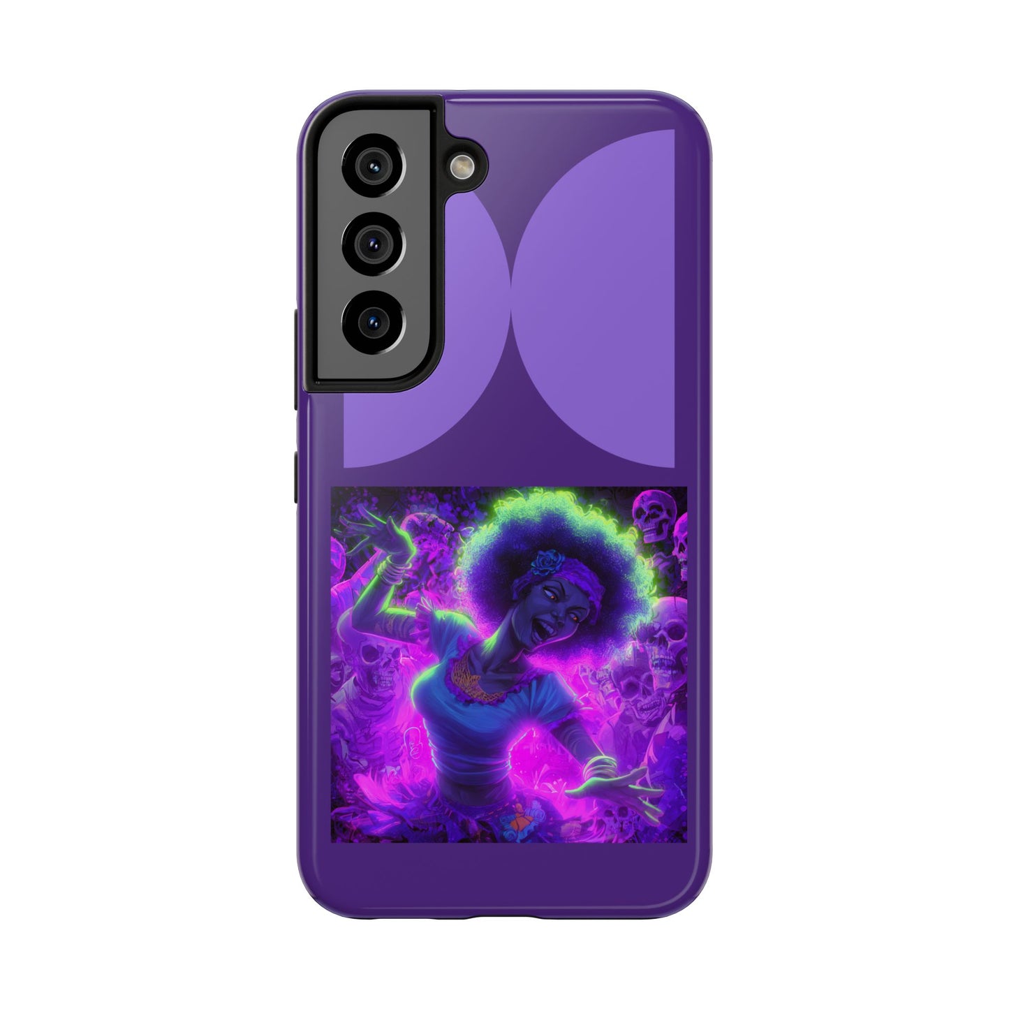 Vibrant Tough Phone Cases | Unique Phone Cover, Halloween Gift, Aesthetic Protection, Trendy Tech Accessory, Skull Design