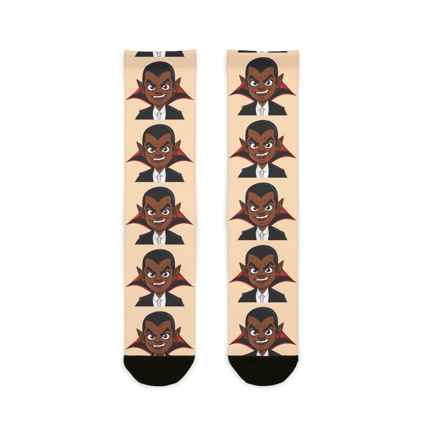 Funky Character Socks, Unique Dress Up Socks, Fun Gift for Kids, Halloween Costume Accessories, Cartoon Style Crew Socks