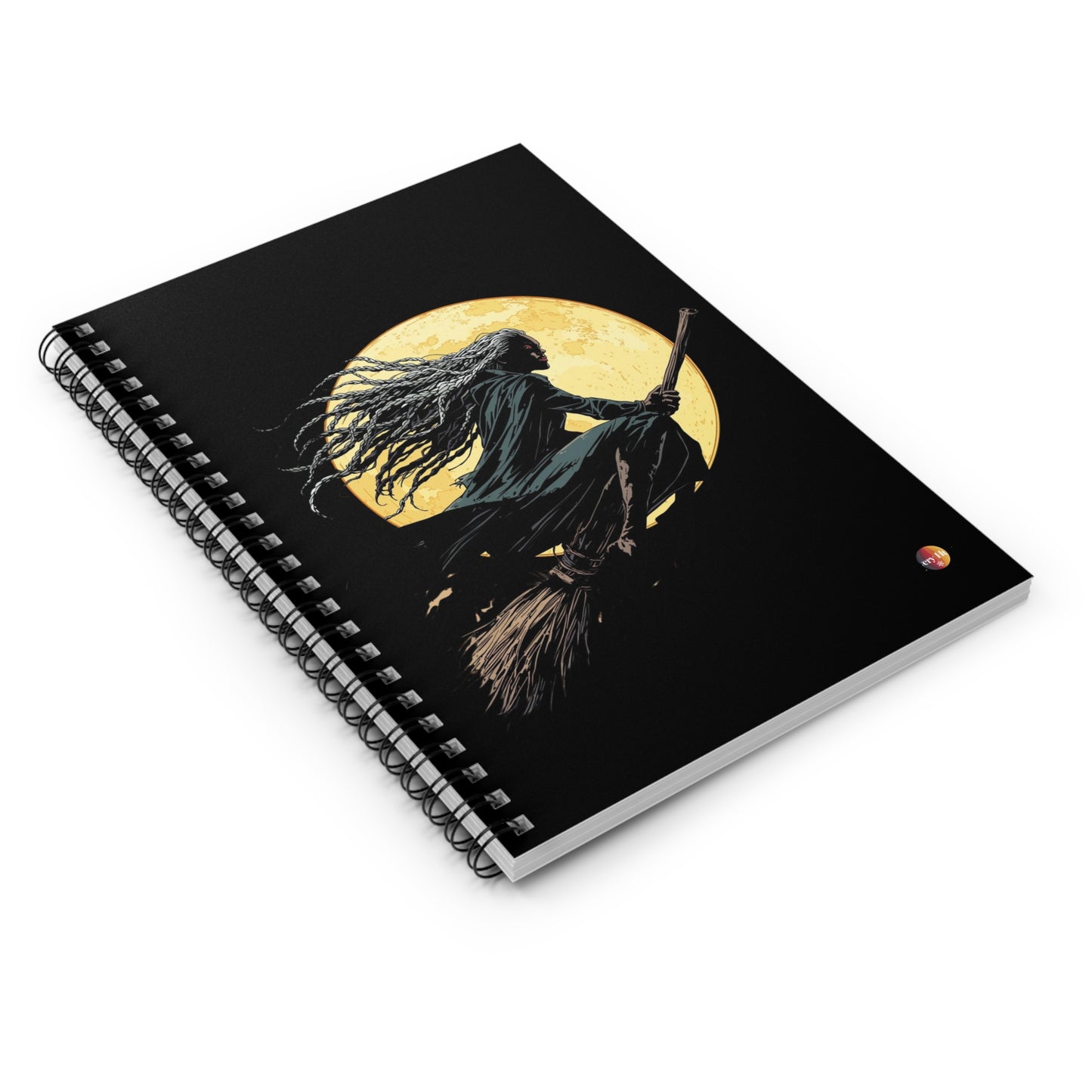 Halloween Themed Spiral Notebook - Perfect for Students, Witches, or Journalers, Magical Gift Idea, School Supplies, Writing Journal, [...]