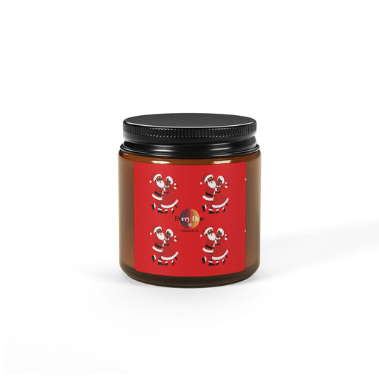 Scented Soy Candle (Multi-Size, Amber Jar)