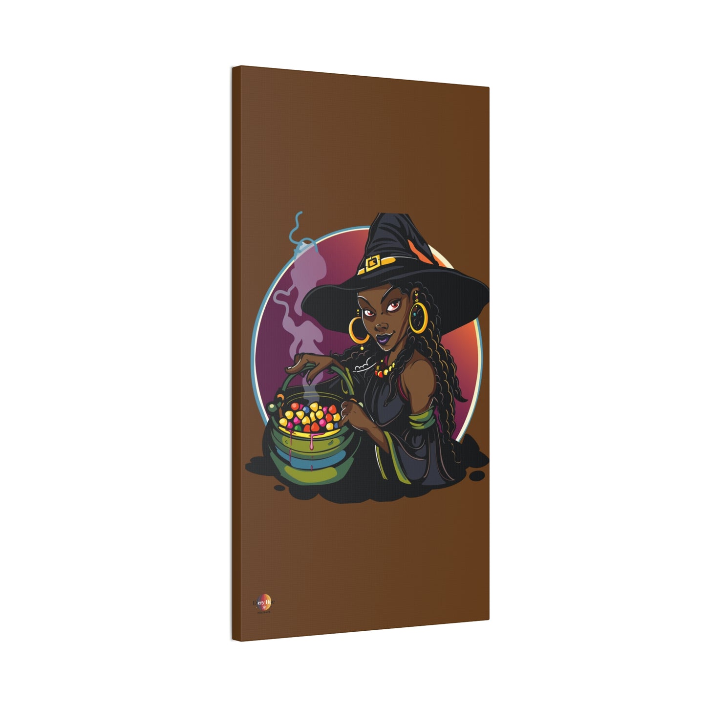 Witchy Canvas Art, Spooky Wall Decor, Halloween Home Decor, Magic Potion Artwork, Witch Decor, Gift for Witch Lovers