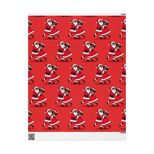 Festive Santa Wrapping Paper - Holiday Gift Wrap for Christmas, Birthday Parties, Celebrations, Eco-Friendly Gift Wrapping, Cute Santa [...]