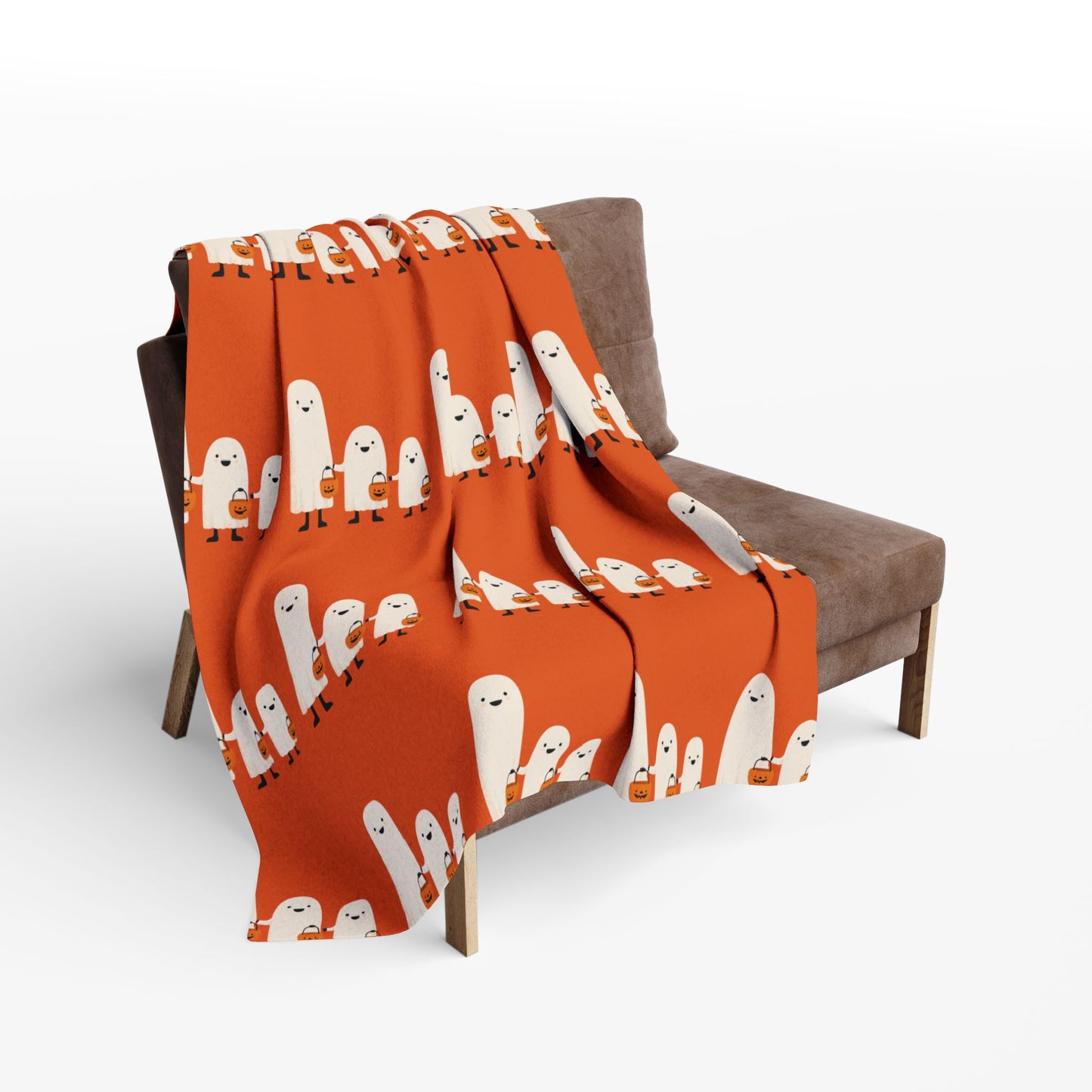 Cozy Arctic Fleece Blanket with Whimsical Characters | Perfect for Chill Nights, Home Decor, Gift, Kids Room, Snuggle Time