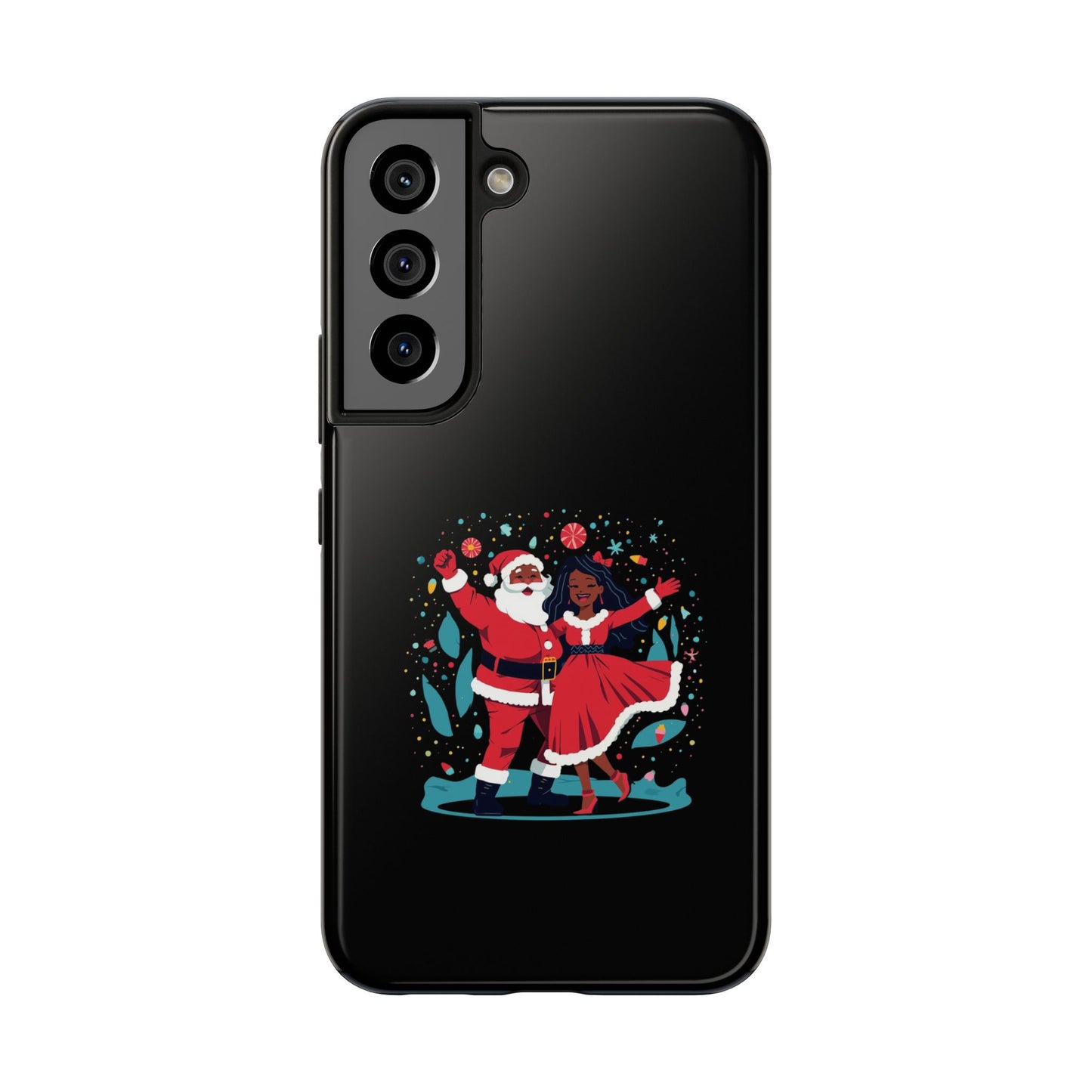 Festive Santa Phone Cases - Holiday Protection, Xmas Gifts, Winter Vibes, Merry & Bright, Unique Tech Accessories