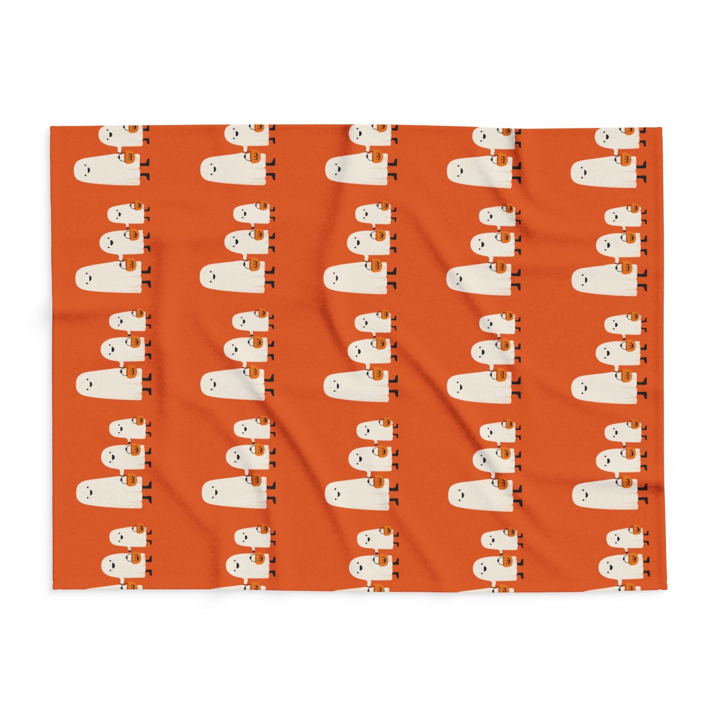 Cozy Arctic Fleece Blanket with Whimsical Characters | Perfect for Chill Nights, Home Decor, Gift, Kids Room, Snuggle Time
