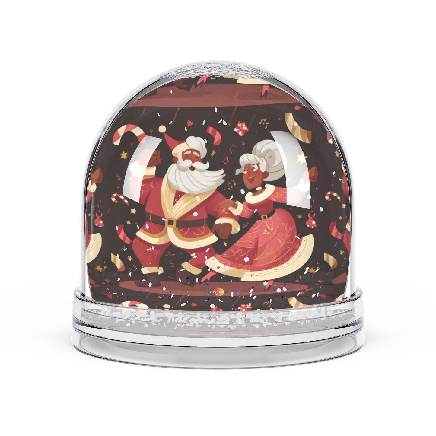 Festive Snow Globe, Christmas Decoration, Holiday Keepsake, Winter Wonderland Gift, Unique Ornament