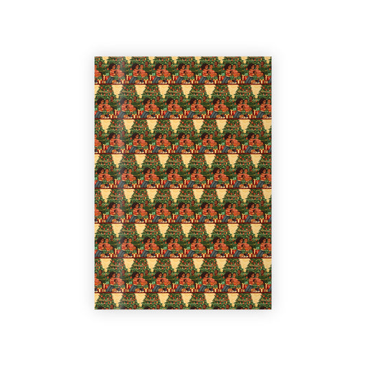 Festive Gift Wrapping Paper Roll, Holiday Wrap, Eco-Friendly Gift Wrap, Christmas, Birthday, Party Supplies, Unique Gift Wrap