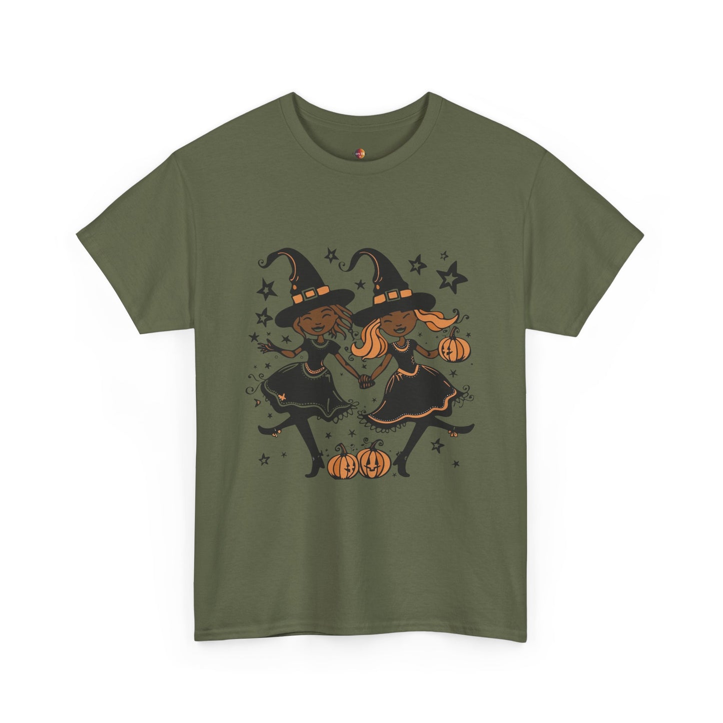 Halloween Witch Dance Unisex Tee, Cute Halloween T-Shirt, Fall Fashion, Spooky Season Wear, Gift for Witch Lovers